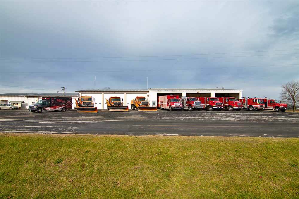 Town of Newton Wisconsin Fire Trucks and Snow Plows Manitowoc County