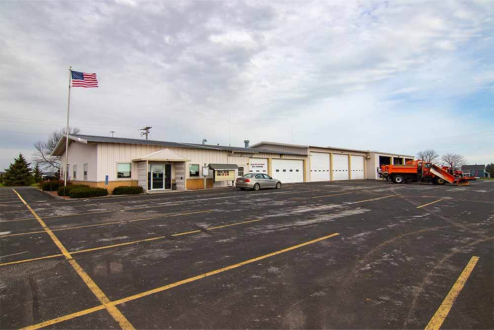 Town Hall Newton Wisconsin in Manitowoc County